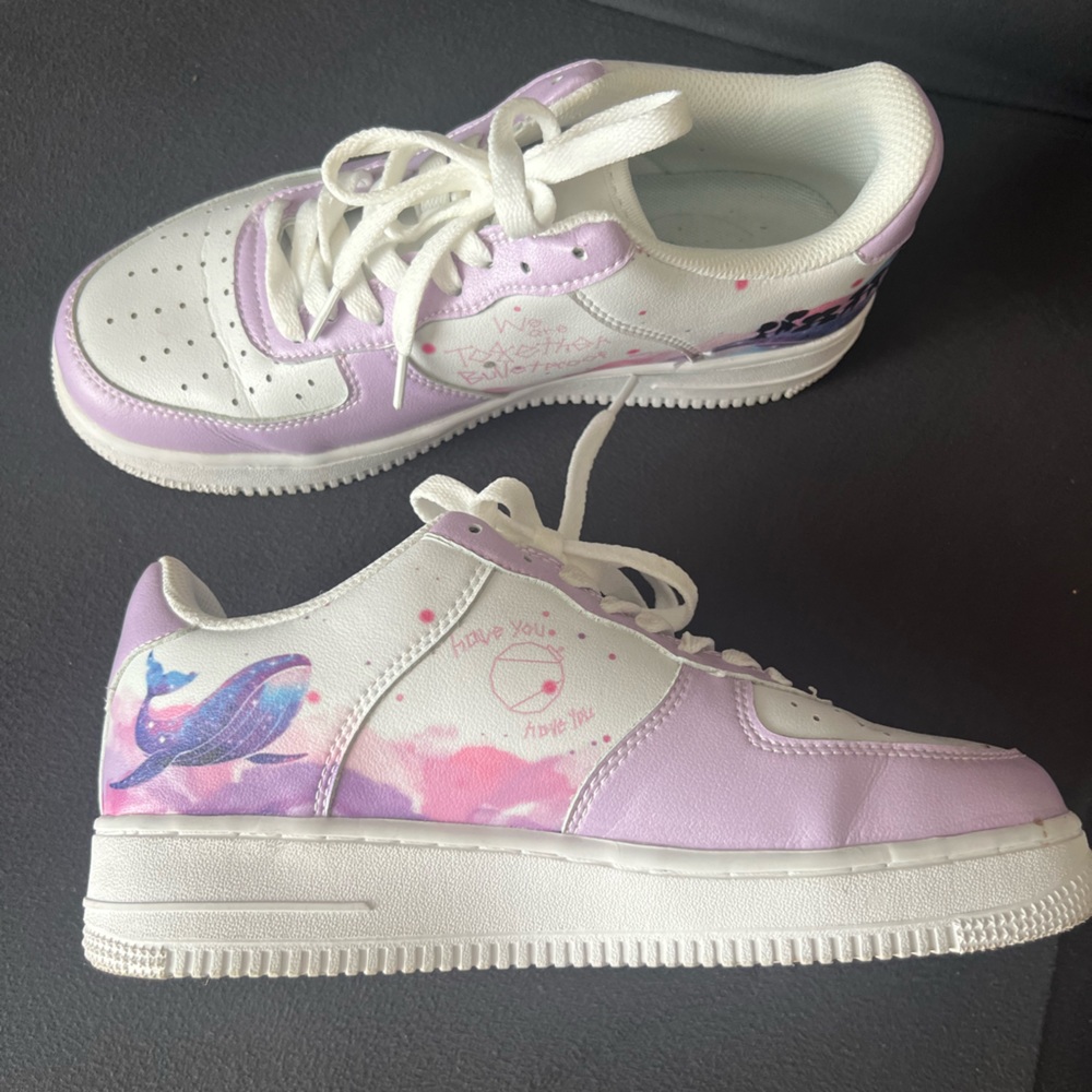 BTS We are together bulletproof sneakers